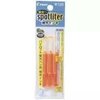 Чернила для заправки Pilot Spotlighter оранжевые 10 комплектов SGRF-12SL-O