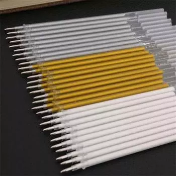 Чернила для заправки, школьные белые чернила, гелевая ручка 0,7 мм, инструмент для скрапбукинга «сделай сам», стержни для подписи, сменные стержни для гелевых ручек золотой