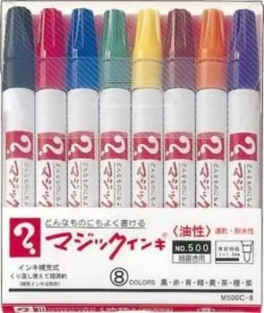 Чернила Teranishi Chemical Magic 8C Набор из 3 шт. № 500 M500C-8