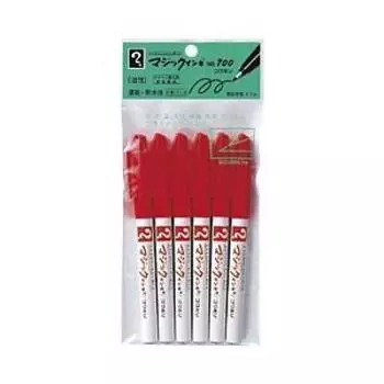 Чернила Teranishi Chemical Magic Ink Gokuhoso 6 шт. красные (Коммерческий набор) [x10 набор] красный