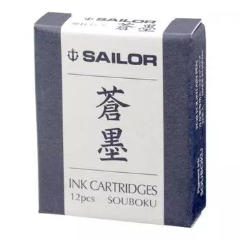 Чернила для картриджа для перьевой ручки Sailor Blue
