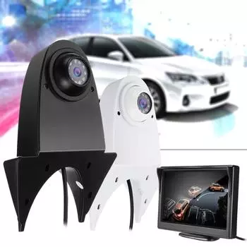 Черно-белая камера заднего вида AHD 1080P ночного видения для автомобиля Mercedes Benz Viano Sprinter Vito VW Transporter Crafter Car чёрный
