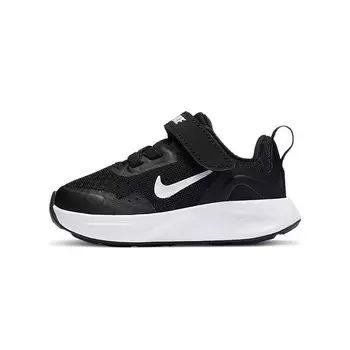 Черно-белые детские кроссовки Nike Wearallday TD CJ3818-002