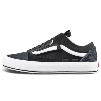 Черно-белые кроссовки унисекс Vans Old Skool Cap Regrind True-White VN0A45K1VRV