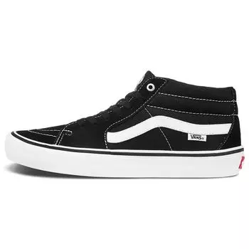 Черно-белые кроссовки унисекс Vans Sk8-Mid Pro VN0A347UY28