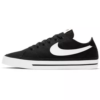 Черно-белые мужские кроссовки Nike Court Legacy Canvas CW6539-002 41