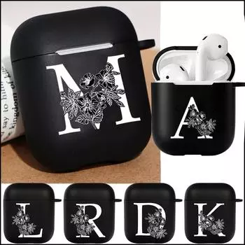 Черно-белый чехол с надписью AMZ для Airpods Pro 3 2 1 Pro2 2nd 2022, чехлы для беспроводных наушников с Bluetooth, чехол для Airpod Funda