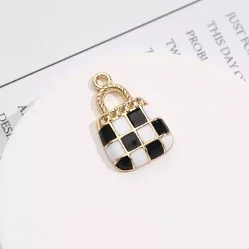 Черно-белый маленький ароматный кулон «Ветер» для самостоятельного изготовления браслета, ожерелья, ювелирных изделий, серег, подвески, материал: цинковый сплав, аксессуары