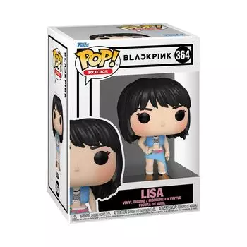 ЧЕРНО-РОЗОВЫЙ Blackpink Лиза ЛИЗА Фигурка Funko POP! Funko