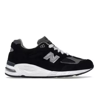 Черно-серые кроссовки унисекс New Balance 990v2 Made in USA M990BL2 40