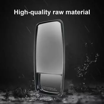 Черное зеркало заднего вида со стороны водителя/пассажира для грузовика ISUZU NPR NPR-HD NQR NRR GMC Chevrolet W3500 W4500 W5500 08-23