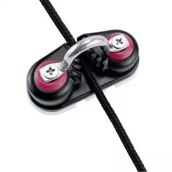 Черные анодированные алюминиевые кулачковые утки, кулачковые утки для лодки, Matic Fairlead, морской парусник, парусная лодка, каяк, каноэ, аксессуары для лодок