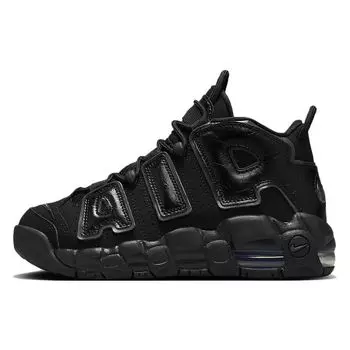 Черные антрацитовые кроссовки Nike Air More Uptempo GS FV2264-001 36