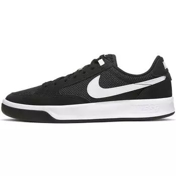 Черные белые кроссовки унисекс Nike Adversary SB CJ0887-001