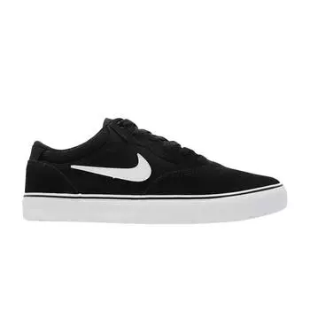 Черные белые кроссовки унисекс Nike Chron 2 SB DM3493-001 36