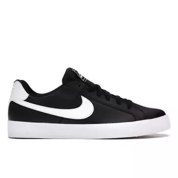 Черные белые кроссовки унисекс Nike Court Royale AC BQ4222-002