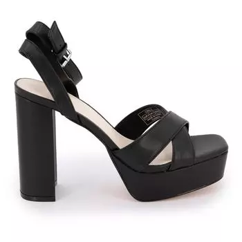 Черные босоножки на каблуке onlautum ТОЛЬКО для женщин 38 чёрный