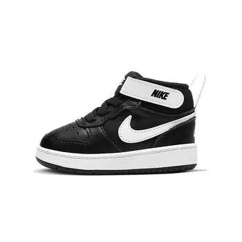 Черные детские кроссовки Nike Court Borough Mid 2 TD CD7784-010 27