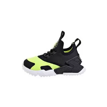 Черные детские кроссовки Nike Huarache Drift TD Volt AA3504-700