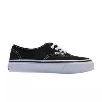 Черные детские кроссовки Vans Authentic Kids True-White VN000WWX6BT 31.5