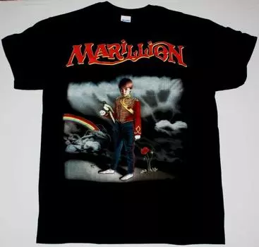 Черные футболки унисекс Marillion Misplaced Childhood в стиле прогрессив-рок Pendragon S