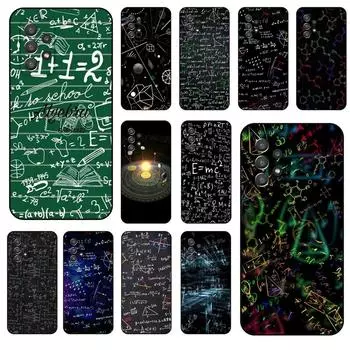 Черные Hoesjes, модный чехол, симпатичная математическая физика, милый чехол для Samsung Galaxy A52 5G, мягкий пластиковый чехол для телефона, чехлы для Galaxy A52 4G
