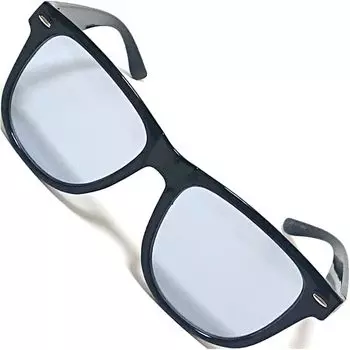 Черные и светло-дымчатые солнцезащитные очки Wellington Type Unisex, стильные спортивные солнцезащитные очки с защитой от ультрафиолета, сверхлегкие для вождения в горах [FashionBerry] 7.