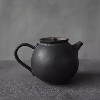 Черные керамические чайники Чайник кунг-фу 180 мл Crane teapot
