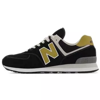 Черные коричневые кроссовки унисекс New Balance 574v2 ML574EO2 36