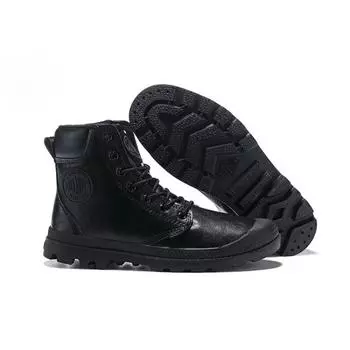 Черные кожаные мужские тактические армейские рабочие ботинки с манжетой из пампы, удобные высококачественные защитные ботинки для ходьбы 40