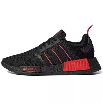 Черные красные кроссовки унисекс adidas NMD_R1 Core GV8422 36