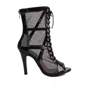 Черные красные женские босоножки на высоком каблуке, маленький, большой размер 32 48 34 белый