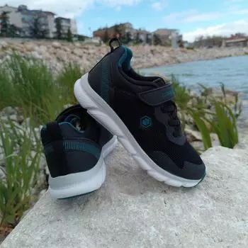 Черные кроссовки на липучках Fuspet Lumberjack Body для мальчиков