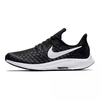 Черные кроссовки Nike Air Zoom Pegasus 35 GS White Gunsmoke Oil-Grey AH3482-001 35.5