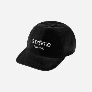 Черные кроссовки Supreme Gore Tex Corduroy Classic с 6 панелями 21FW -