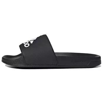 Черные кроссовки унисекс adidas Adilette Shower Slide Core Cloud-White GZ3779 44