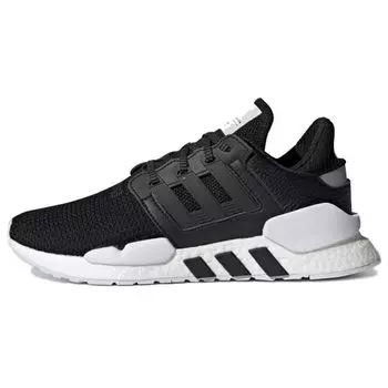 Черные кроссовки унисекс adidas EQT Support 91/18 Core Cloud-White BD7793