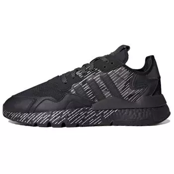 Черные кроссовки унисекс adidas Nite Jogger Core FV1326