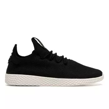 Черные кроссовки унисекс adidas Pharrell x Tennis HU Core AQ1056