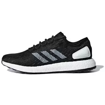 Черные кроссовки унисекс adidas PureBoost Core Footwear-White CM8299