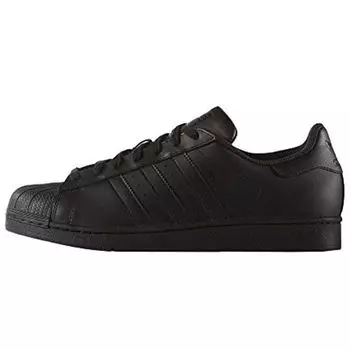 Черные кроссовки унисекс adidas Superstar Foundation Core AF5666
