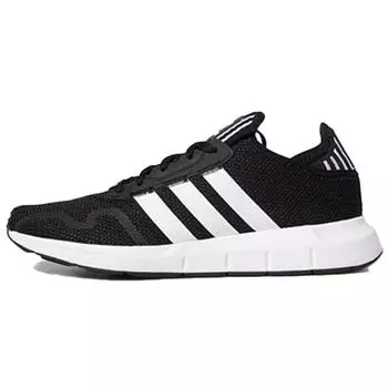 Черные кроссовки унисекс adidas Swift Run X Core Cloud-White FY2110