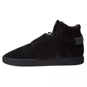 Черные кроссовки унисекс adidas Tubular Invader Strap Core BY3632