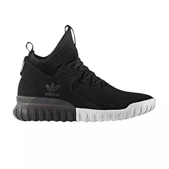 Черные кроссовки унисекс adidas Tubular X PK White Vintage S80128