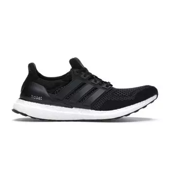 Черные кроссовки унисекс adidas UltraBoost 1.0 Core, белая S77417