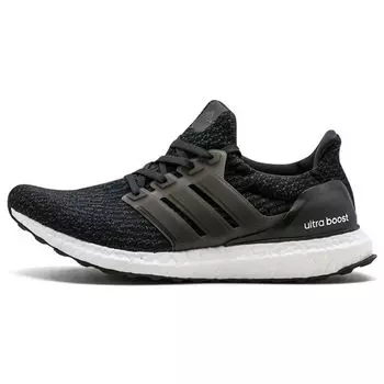 Черные кроссовки унисекс adidas UltraBoost 3.0 Core Серые BA8842