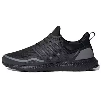 Черные кроссовки унисекс adidas UltraBoost Reflective Grey EG8105