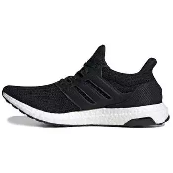 Черные кроссовки унисекс adidas UltraBoost U Core Footwear-White EH1422