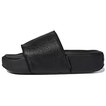 Черные кроссовки унисекс adidas Y-3 Slide Core-White GW8631 38
