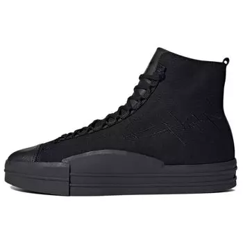 Черные кроссовки унисекс adidas Y-3 Yuben Mid Triple EH1385